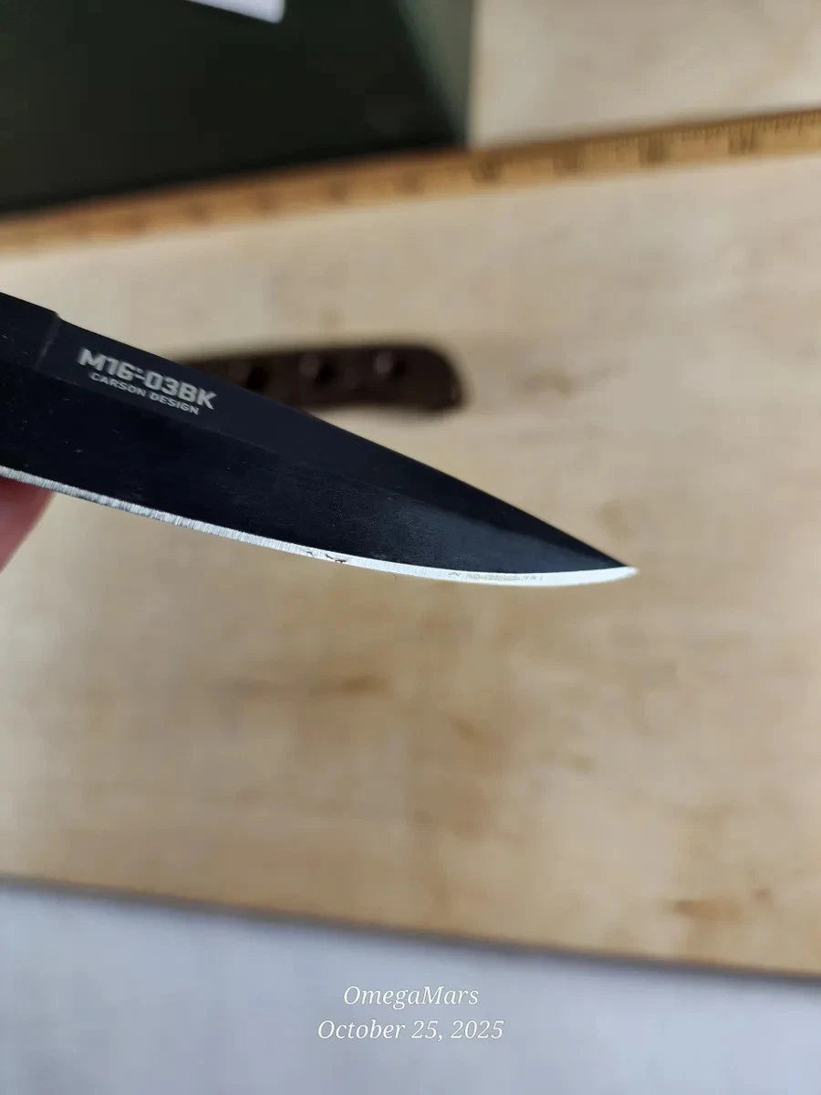 CRKT M16-03BK Spear Point - Light Usage