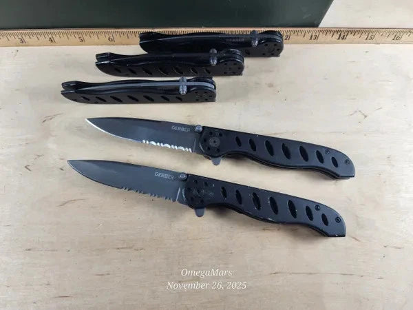 Gerber EVO JR - Mid Tanto - Full Size - Plain or Serrated - LIGHT USAGE