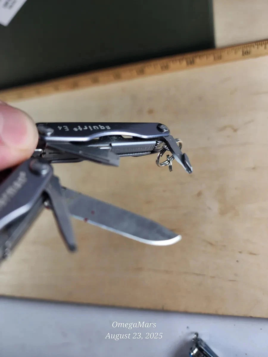 Leatherman Squirt E4 ATF training. Rare and Discontinued
