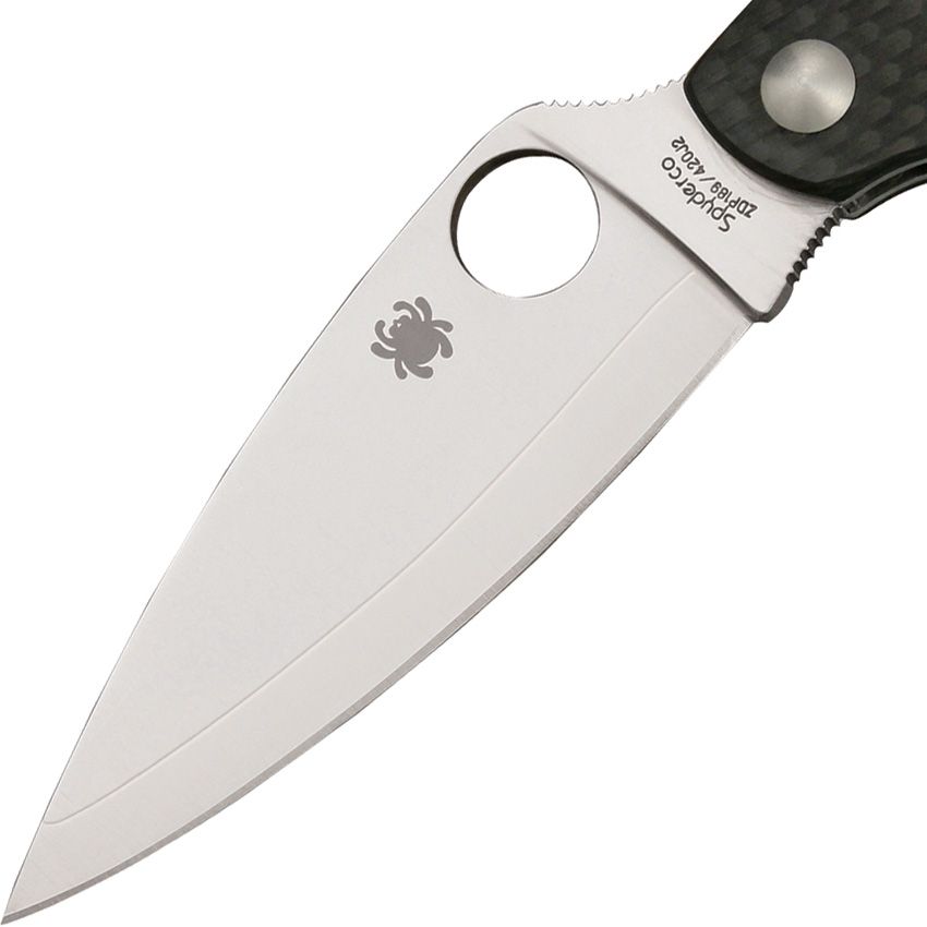 SPYDERCO - Caly 35 Lockback - Carbon Fiber - ZDP-189/420J2 Blade - SC144CFPE